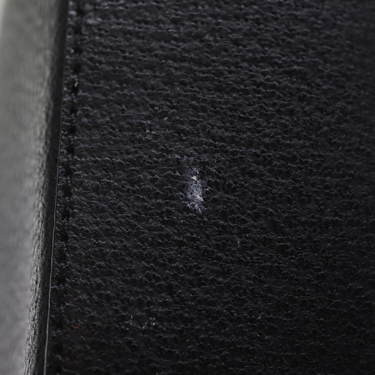 GUCCI Hand Bag Leather 2way Black 002 1118 0463 74592