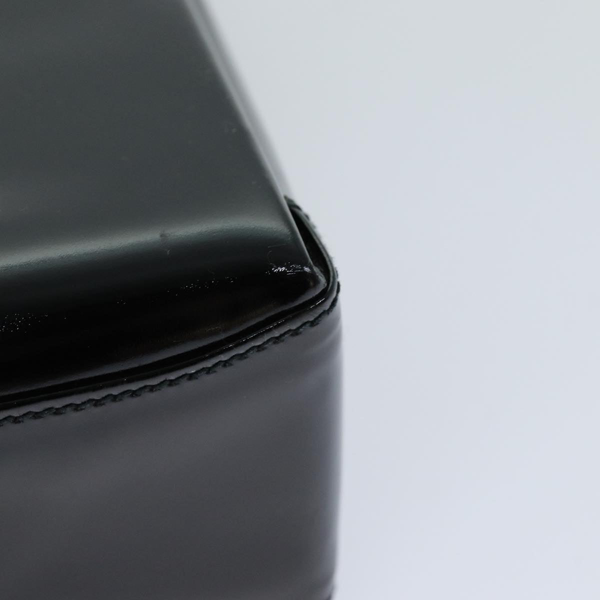 GUCCI Hand Bag Patent leather Black 000 110 0907 74593