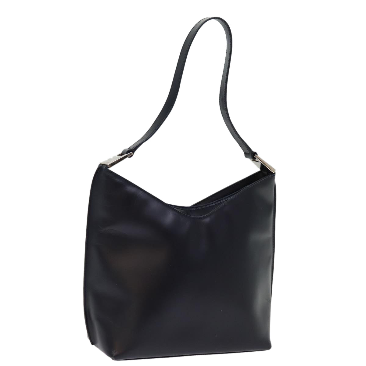 GUCCI Shoulder Bag Leather Navy 001 2058 3014 74646