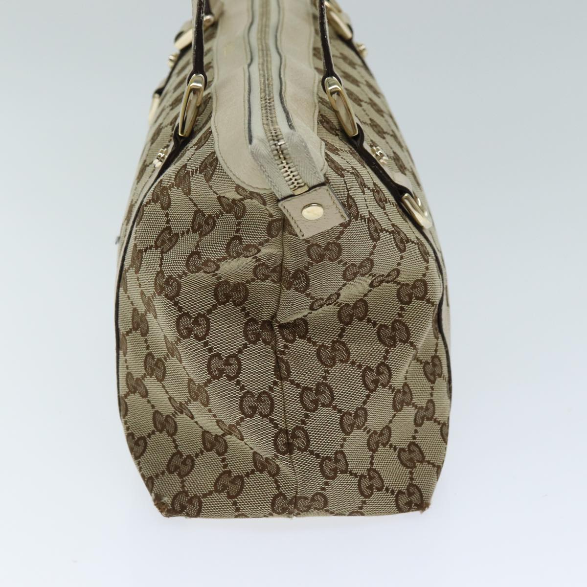 GUCCI GG Canvas Tote Bag Beige 141470 74651