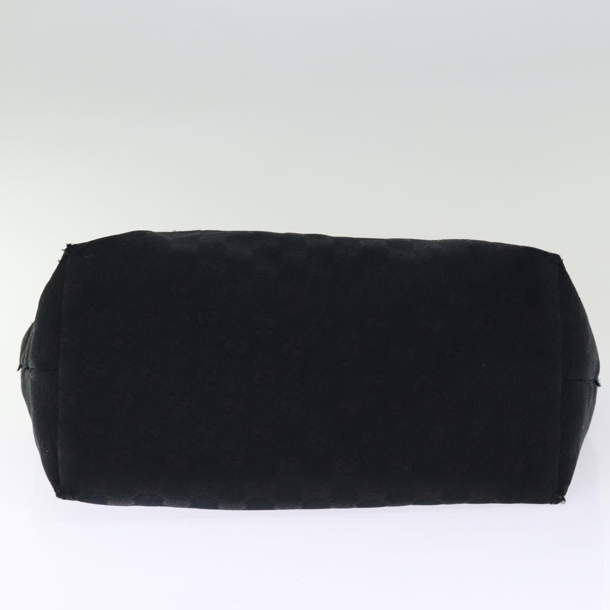 GUCCI GG Canvas Tote Bag Black 211976 74655