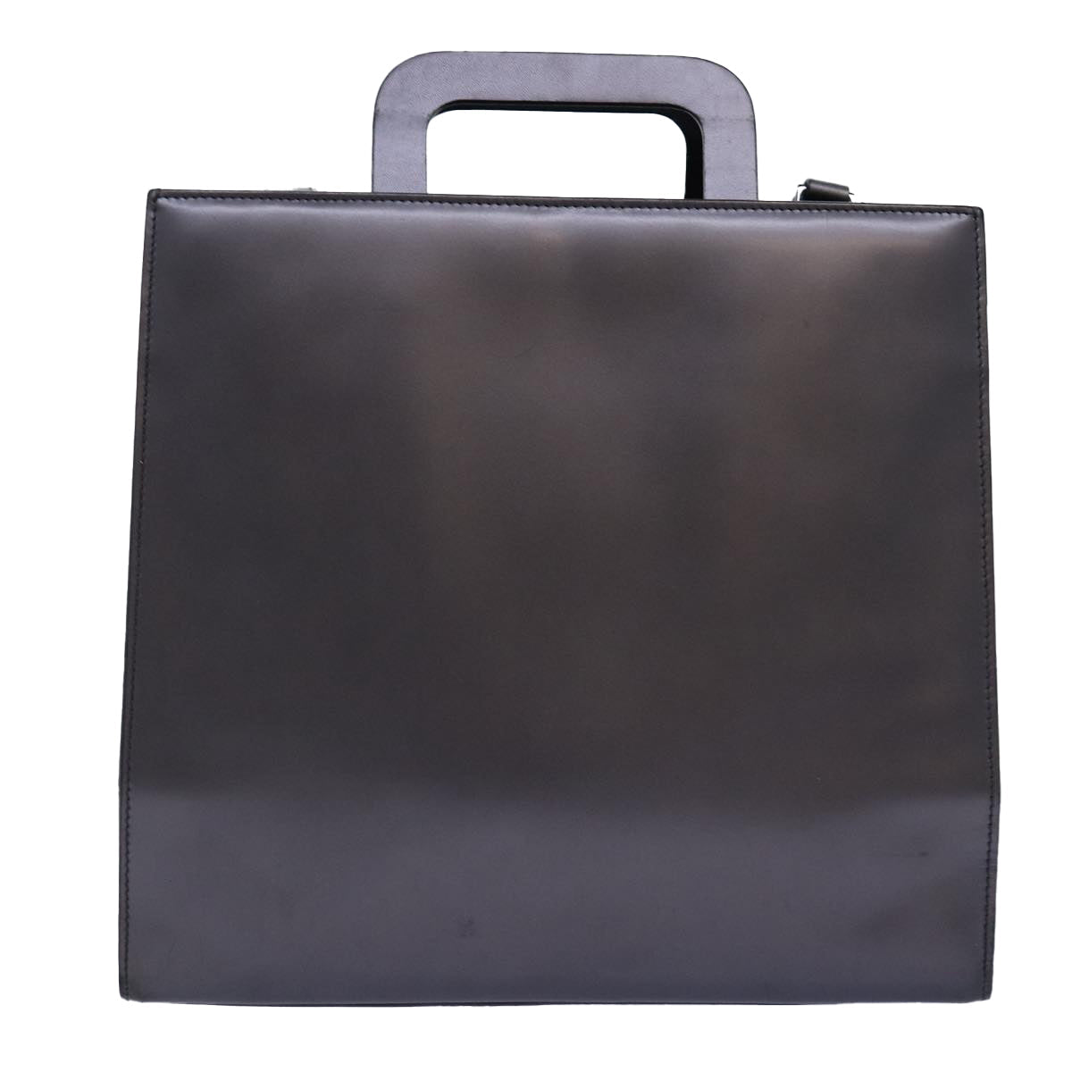GUCCI Hand Bag Leather 2way Silver 001 2058 1853 6 74662