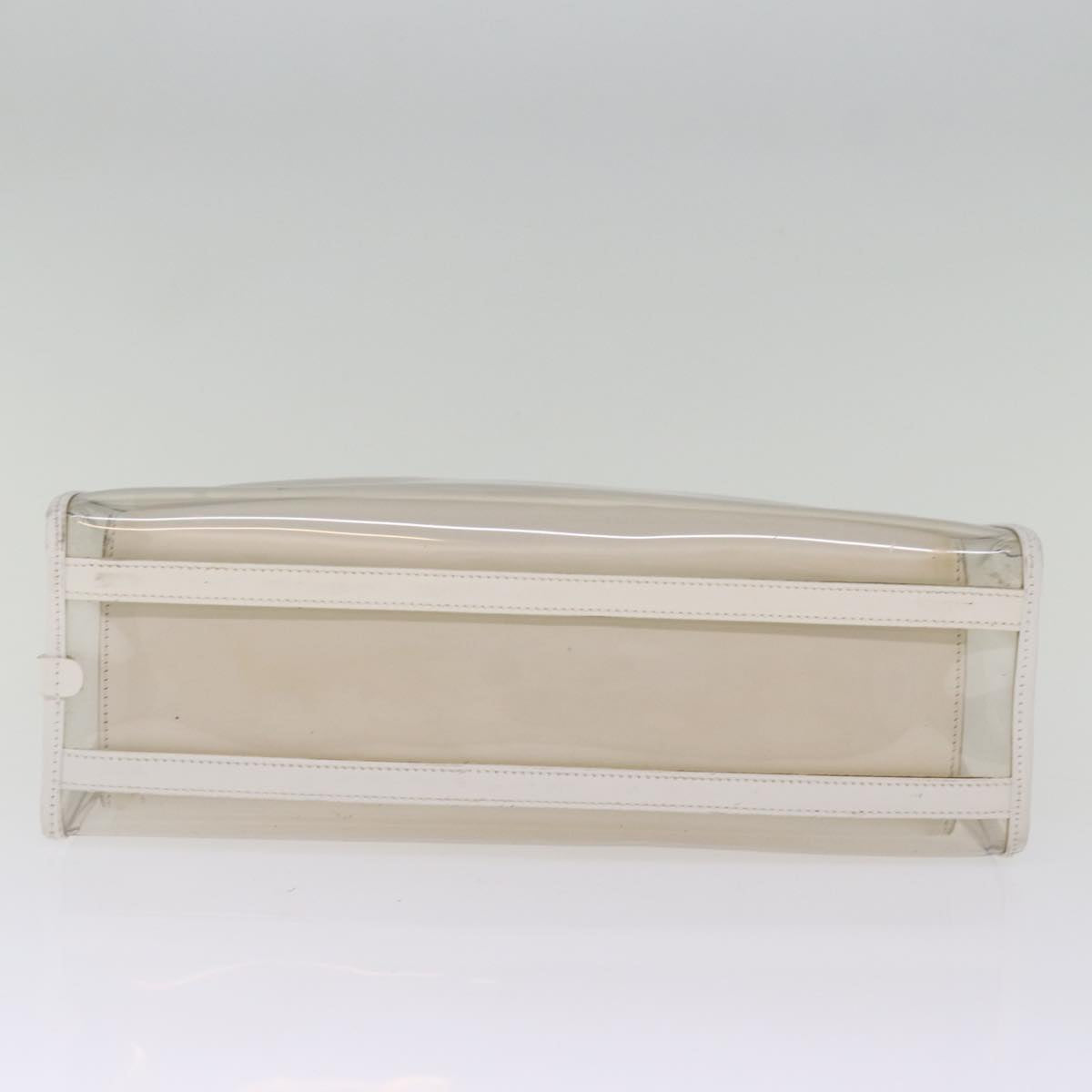 GUCCI Hand Bag Vinyl White 002 2058 0454 5 74663