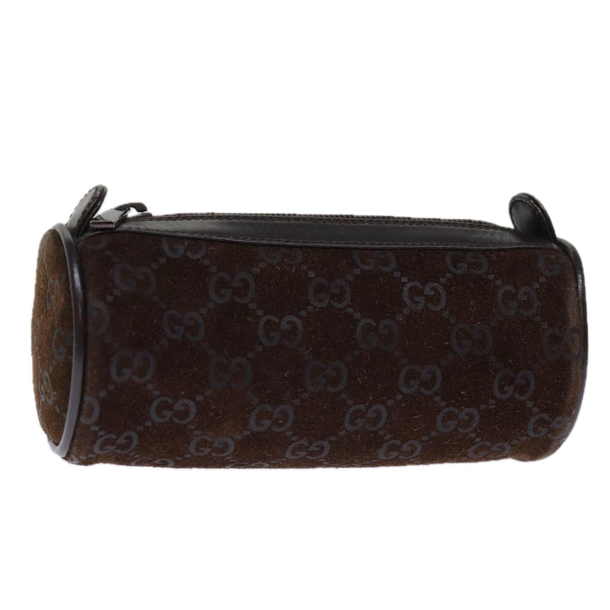 GUCCI GG Canvas Pouch Brown 039 1669 74687