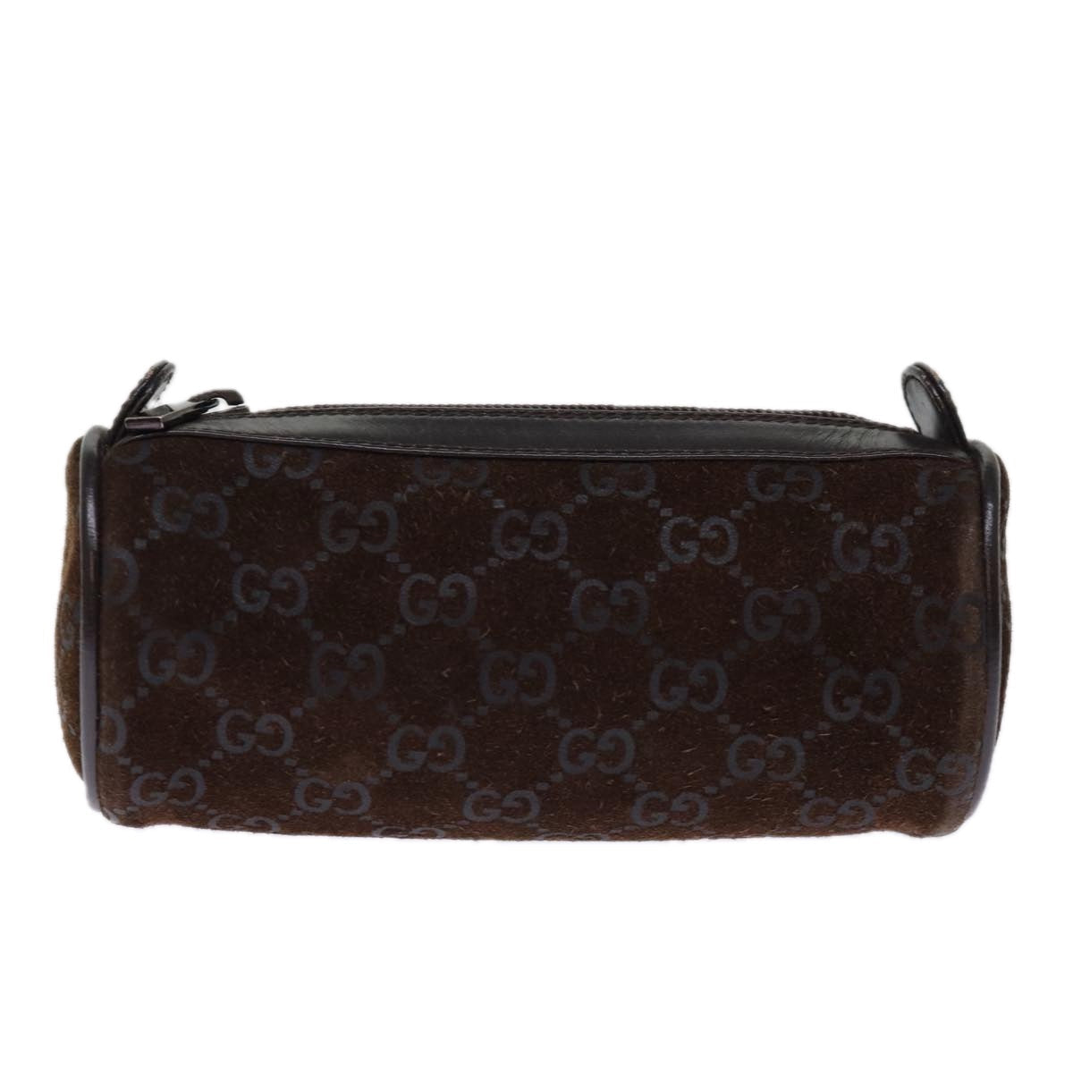 GUCCI GG Canvas Pouch Brown 039 1669 74687