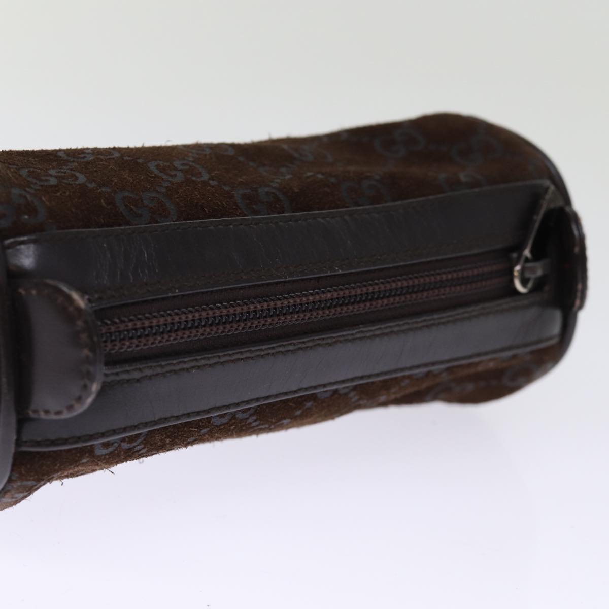 GUCCI GG Canvas Pouch Brown 039 1669 74687
