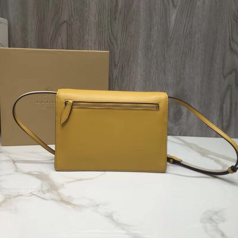 GLAMI Small Macken Colorblock Crossbody Beige/Yellow Bag For Women, Bags 9.5in/24cm