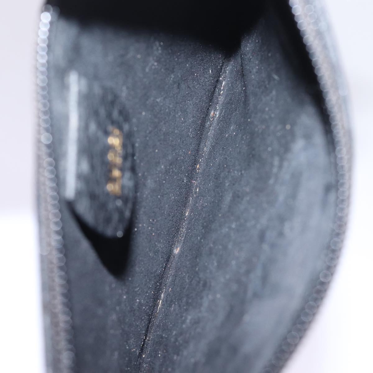 GUCCI Bamboo Hand Bag Leather Black 001 1013 1881 74861