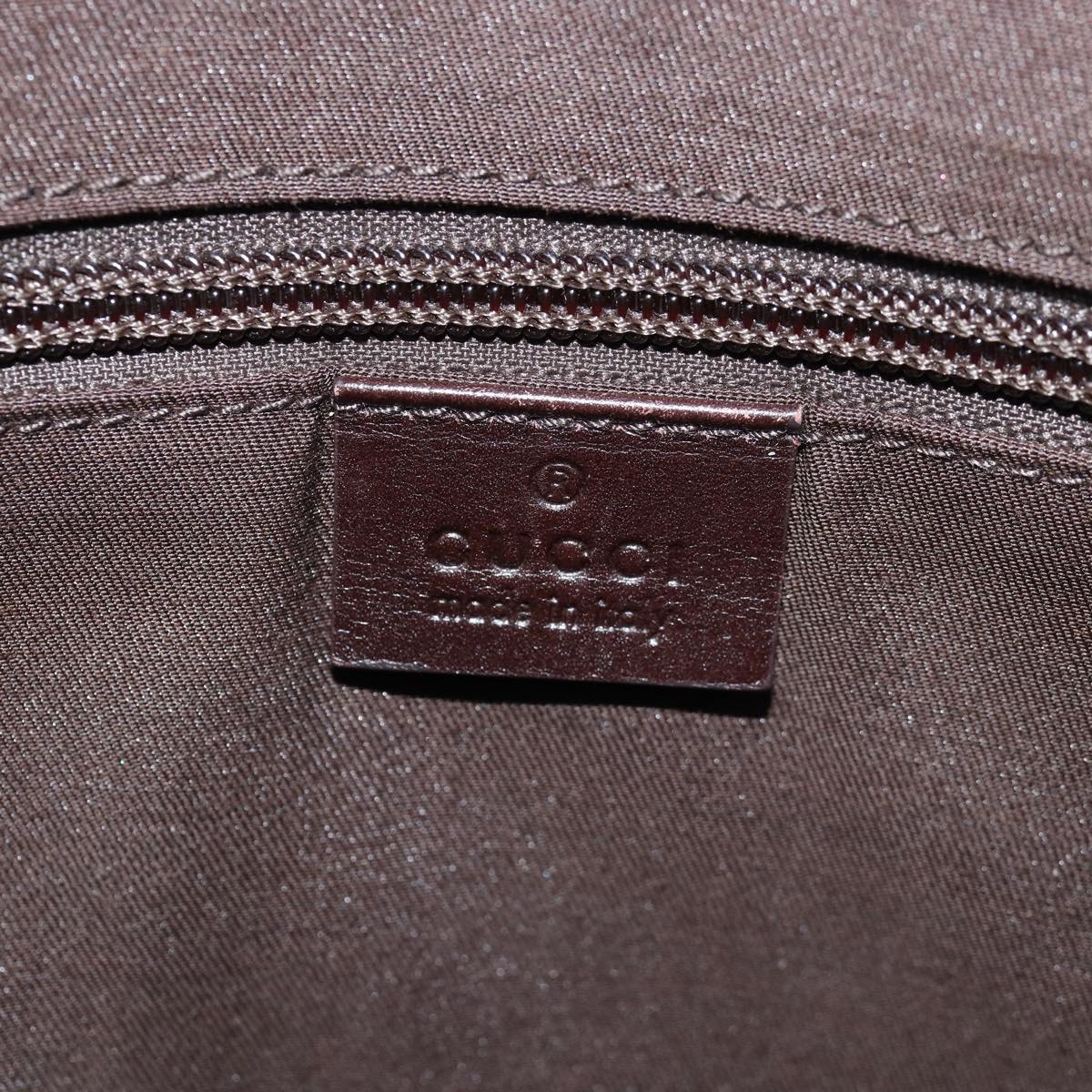 GUCCI GG Canvas Shoulder Bag Beige Brown 145857 74869