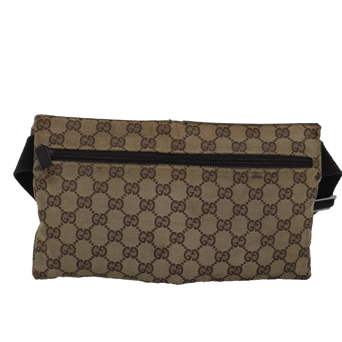 GUCCI GG Canvas Body Bag Beige 28566 74874