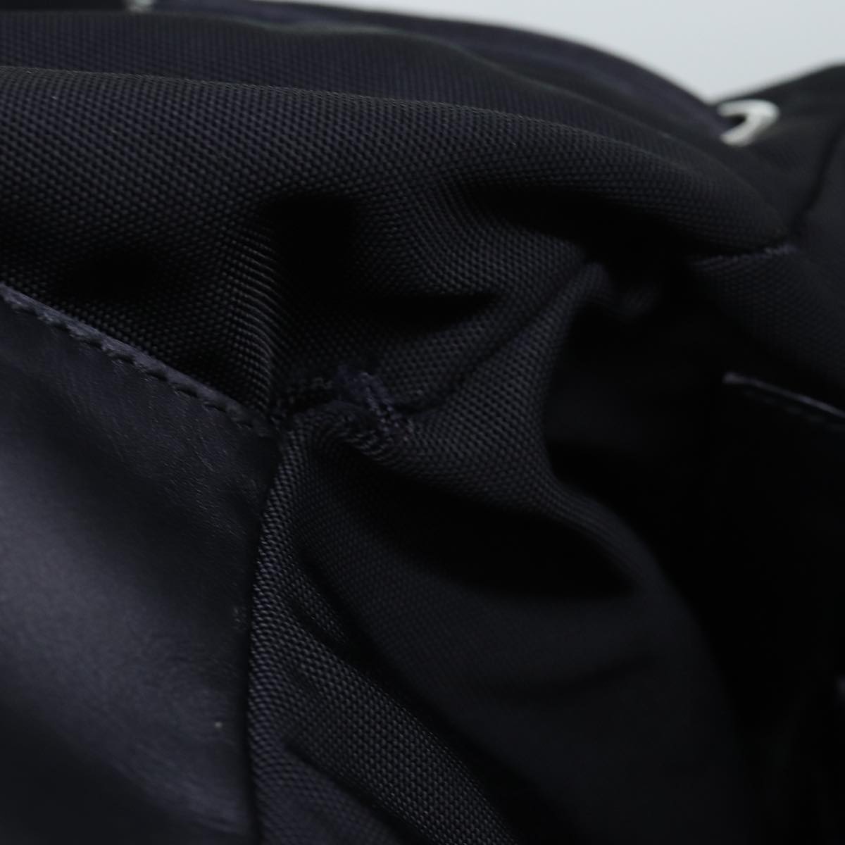 GUCCI Backpack Nylon Leather Black 003 0233 74876