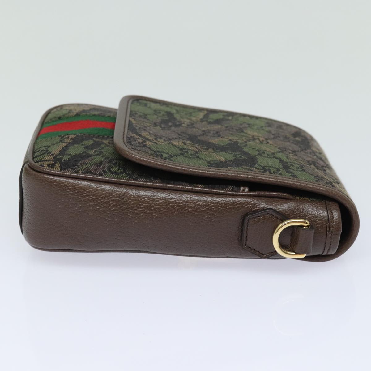 GUCCI GG Canvas Web Sherry Line GUCCIxPALACE Bag Camouflage 723142 74880S