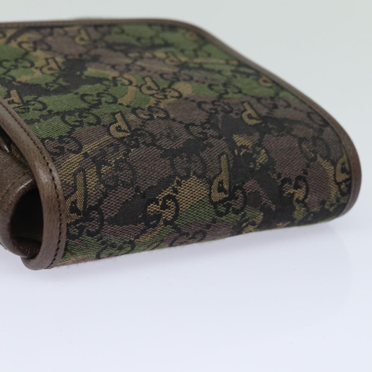GUCCI GG Canvas Web Sherry Line GUCCIxPALACE Bag Camouflage 723142 74880S