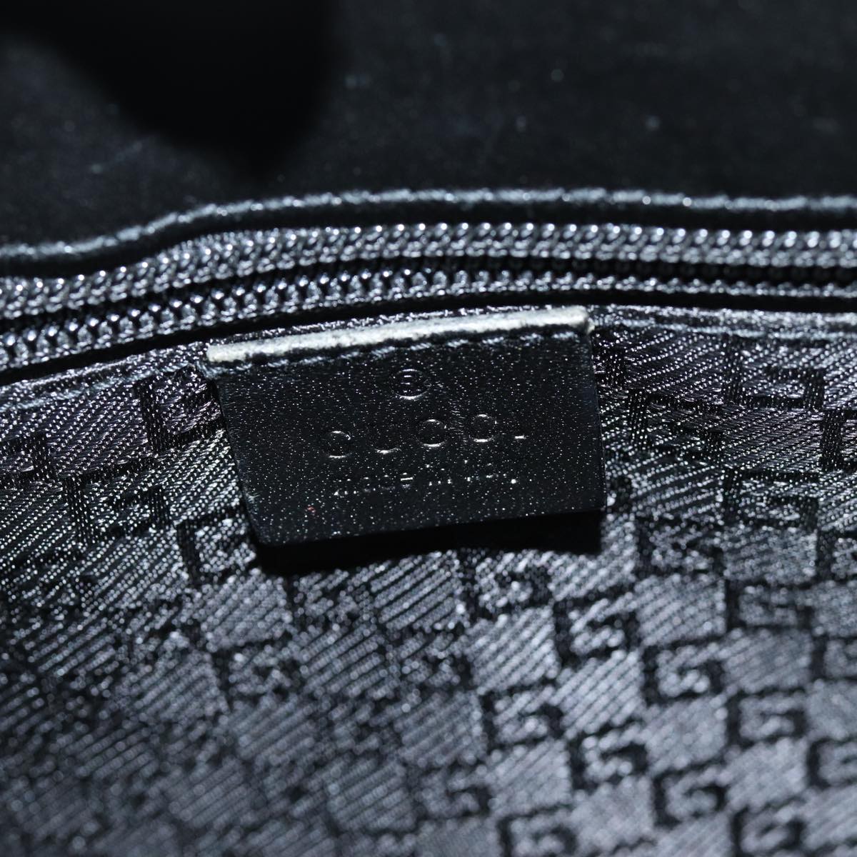 GUCCI Business Bag Canvas 2way Black 74974