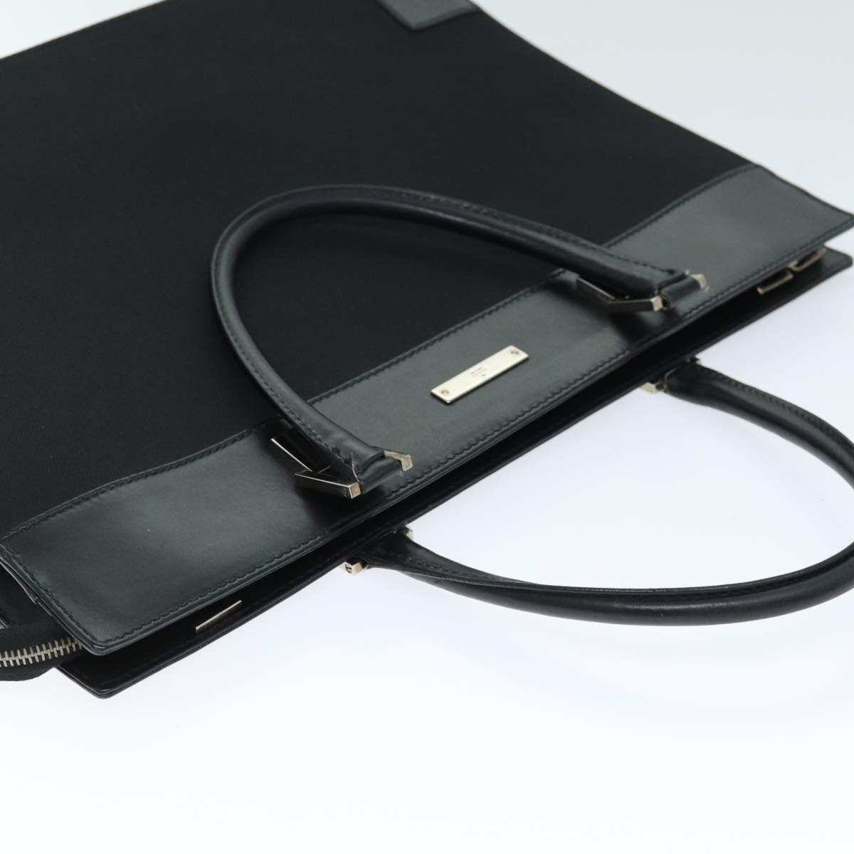 GUCCI Business Bag Canvas 2way Black 74974