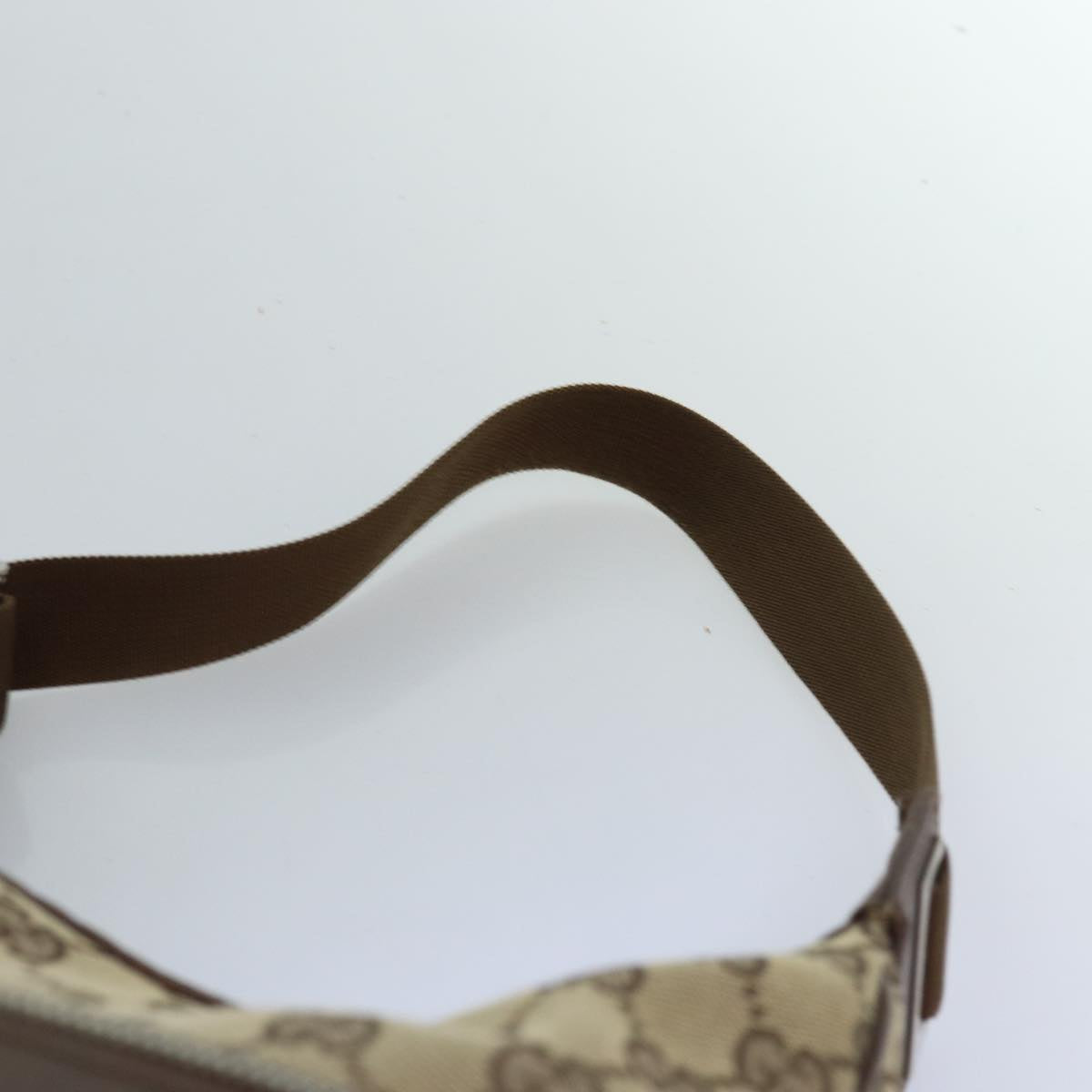 GUCCI GG Canvas Shoulder Bag Beige 019 0537 74979
