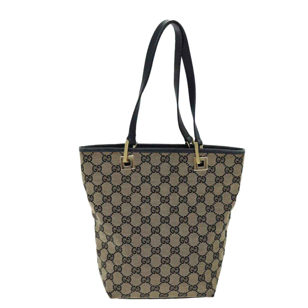 GUCCI GG Canvas Tote Bag Beige 002 1099 74982