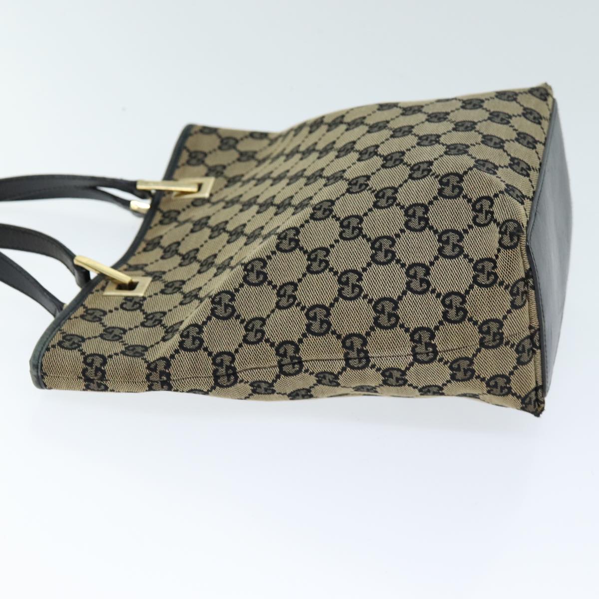 GUCCI GG Canvas Tote Bag Beige 002 1099 74982