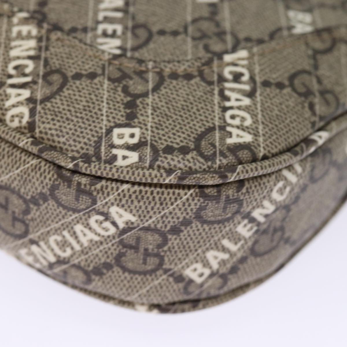 GUCCI GG Supreme Web Sherry Line Jackie Bag BALENCIAGA Beige 636706 74999SA