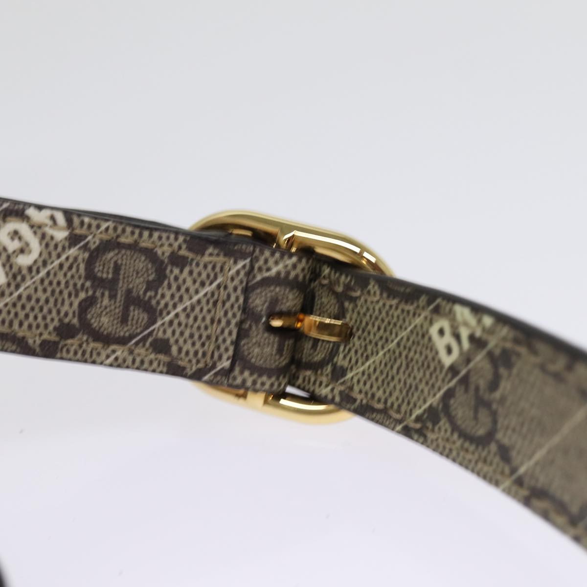 GUCCI GG Supreme Web Sherry Line Jackie Bag BALENCIAGA Beige 636706 74999SA