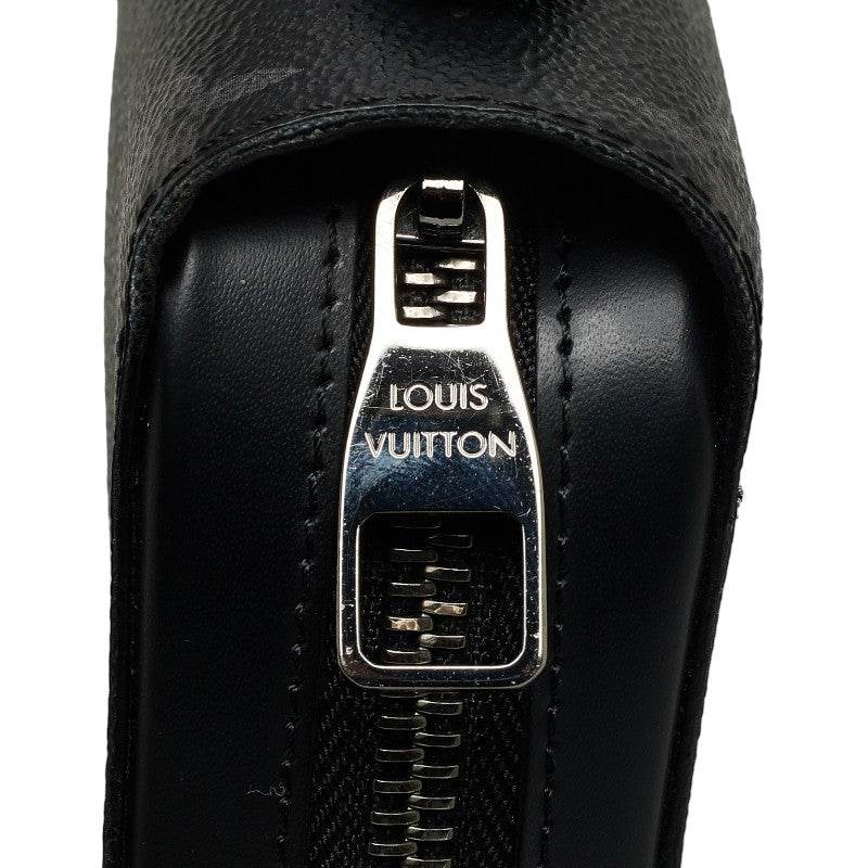 Louis Vuitton Monogram M61698 Long Wallet PVC/Leather Black