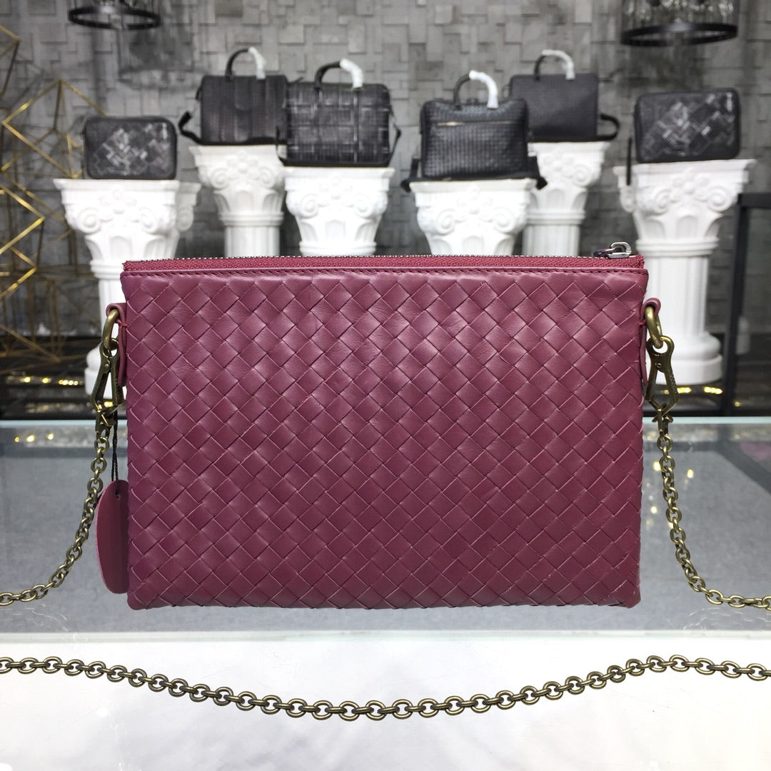 GLAMI Chain Shoulder Bag Dark Red, For Women, WomenÃ¢â‚¬â„¢s Bags 9.6in/24.5cm