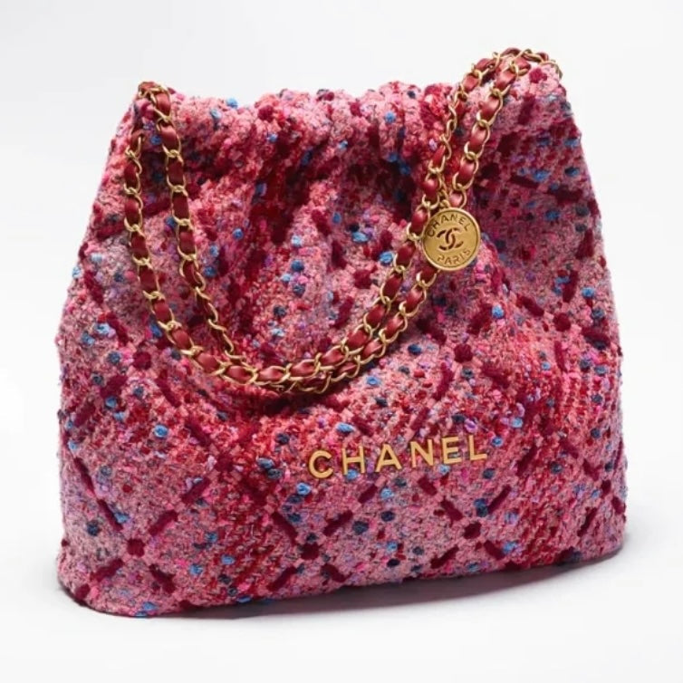 CHL 22 Handbag PiNike And Multicolor For Women Bags 15in/38cm AS3261 B09559 NK194