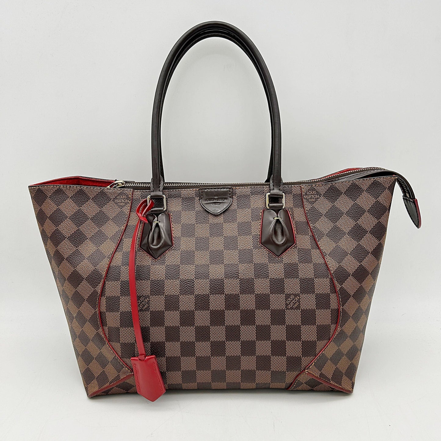 GLM-Damier Ebene Caissa Tote MM Cherry LA3102