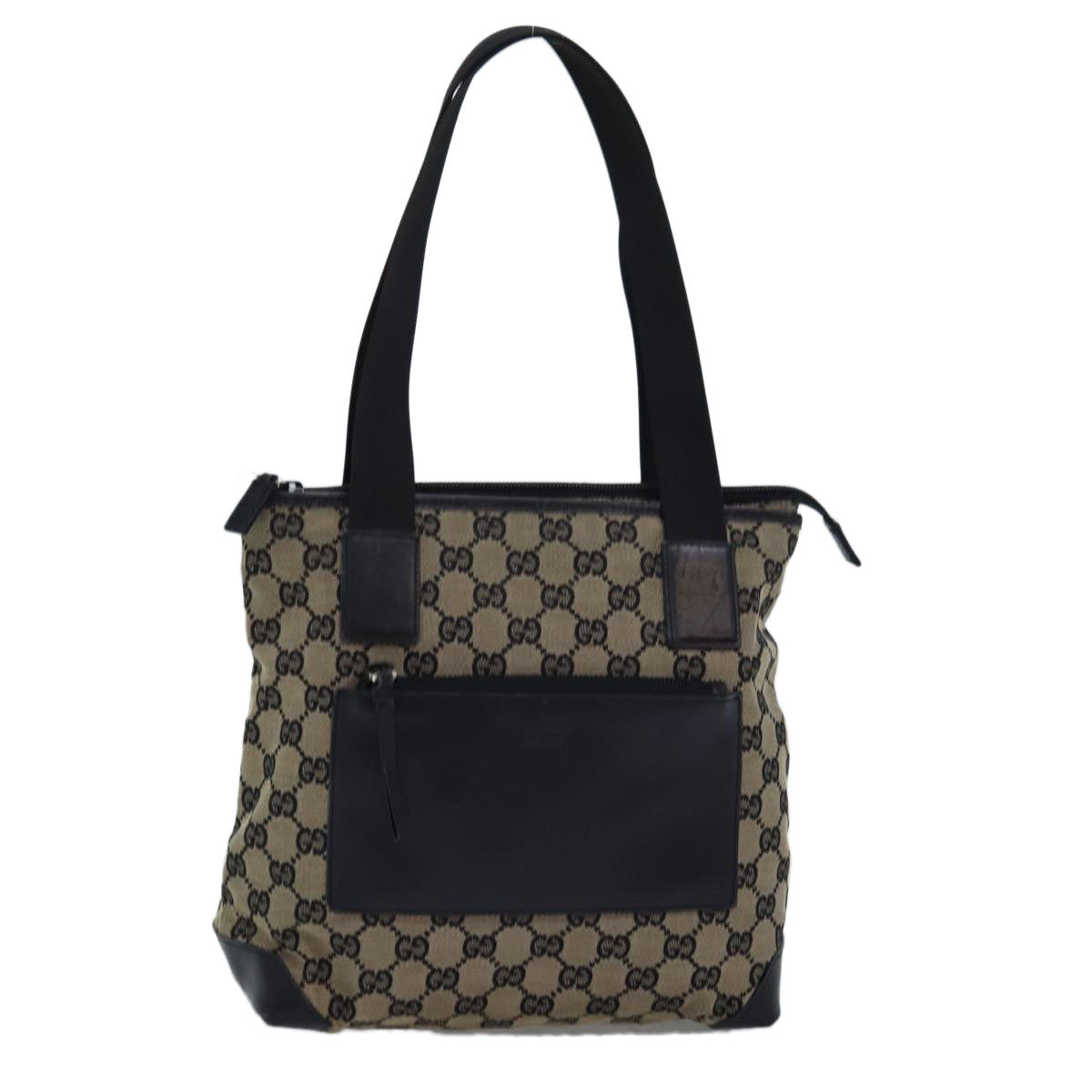 GUCCI GG Canvas Tote Bag Beige 019 0402 3754 75106