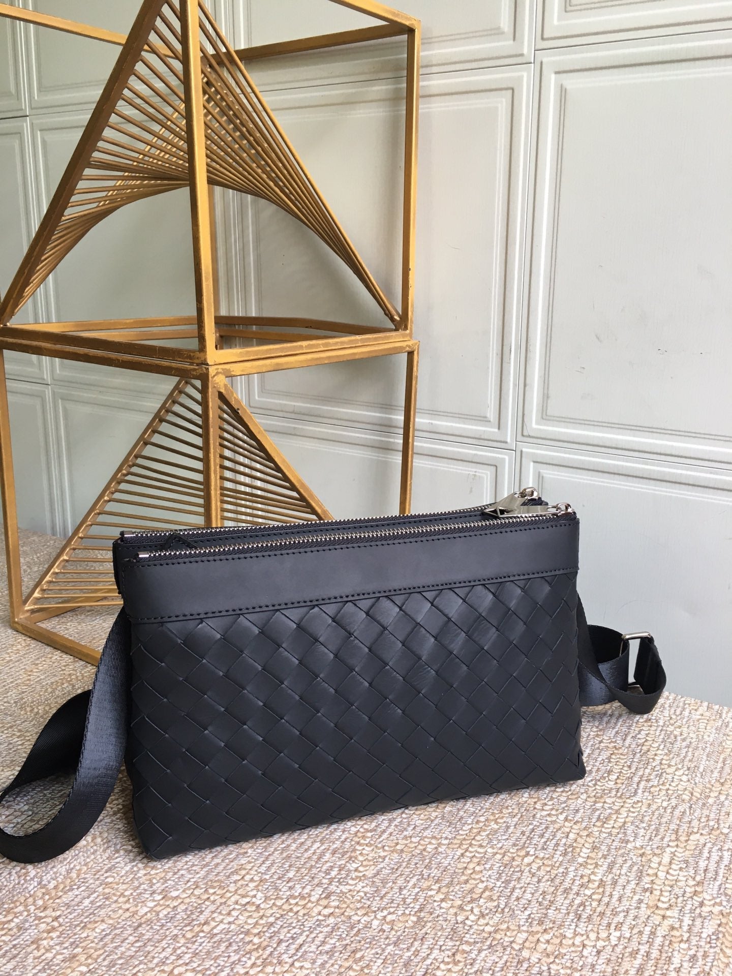 GLAMI Classic Intrecciato Black, For Women, WomenÃ¢â‚¬â„¢s Bags 10.2in/26cm 651938V0E528803