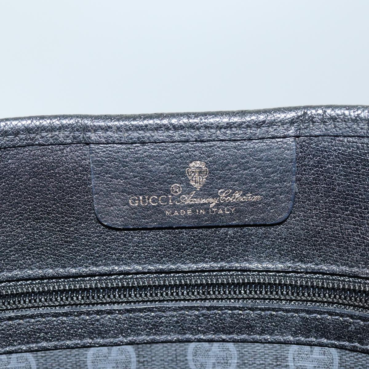 GUCCI GG Supreme Web Sherry Line Tote Bag PVC Red Black 39 02 091 75316