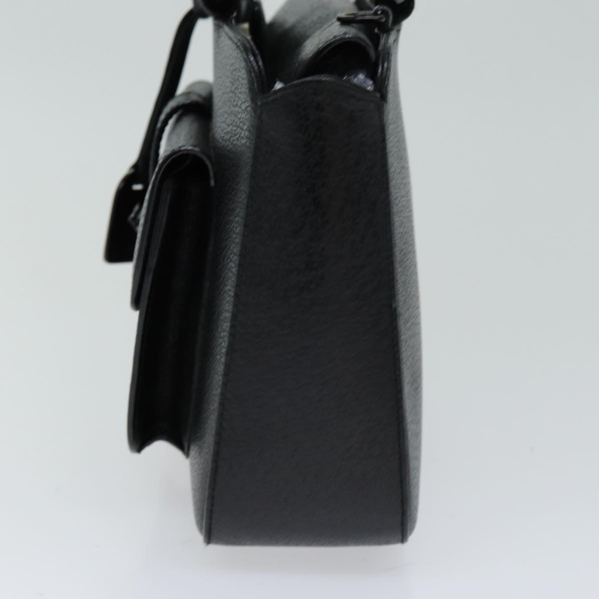 GUCCI Hand Bag Leather 2way Black 000 2058 3086 75404