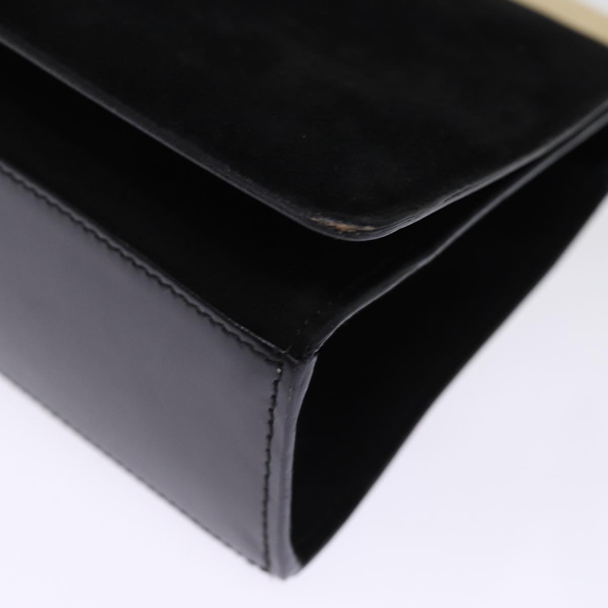 GUCCI Hand Bag Suede Black 001 2058 1928 0 75456