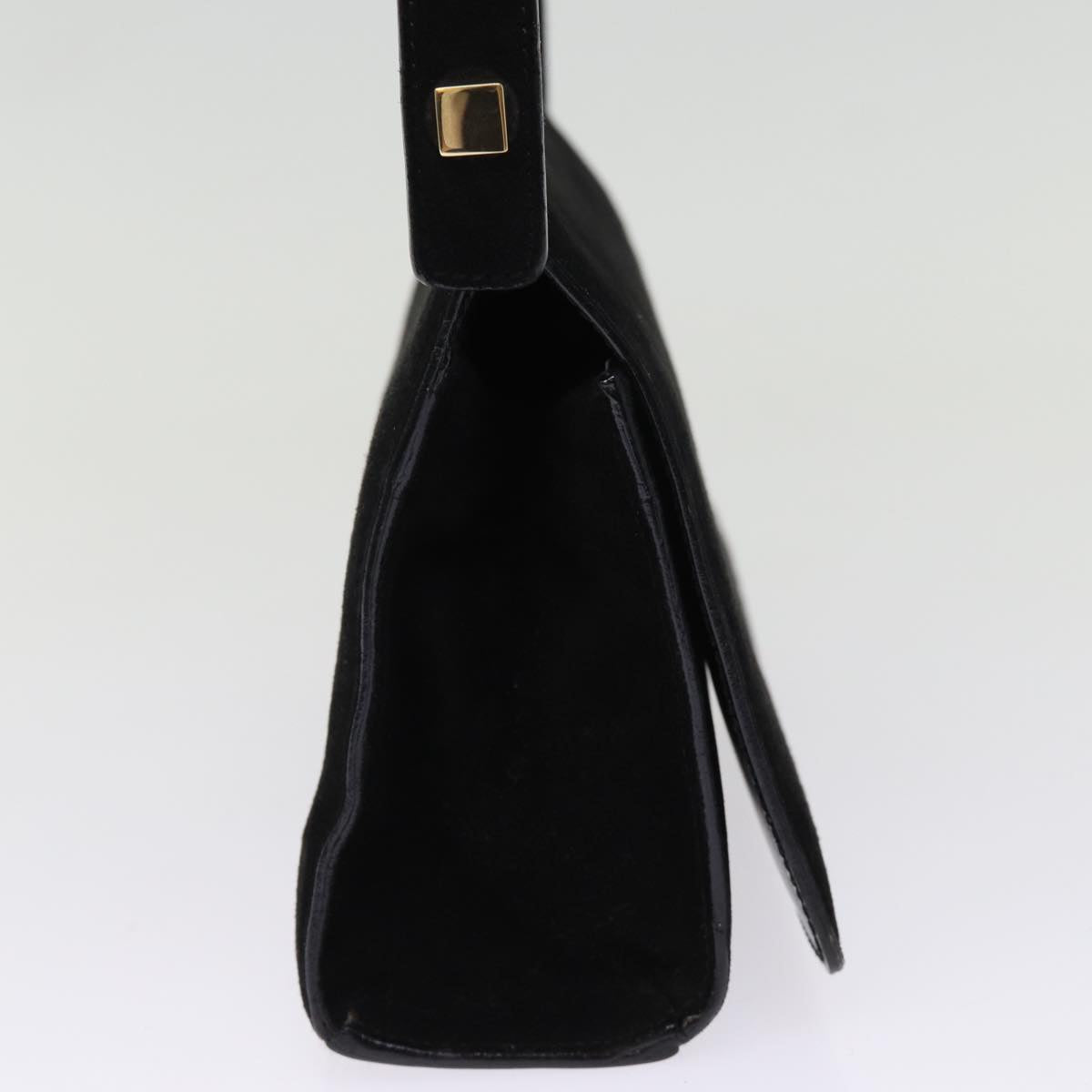 GUCCI Hand Bag Suede Black 001 2058 1928 0 75456