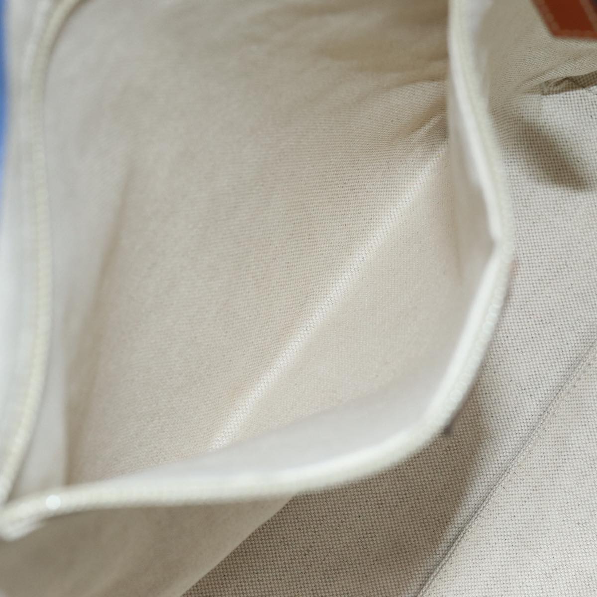GUCCI GG Canvas Tote Bag Blue 282439 75595