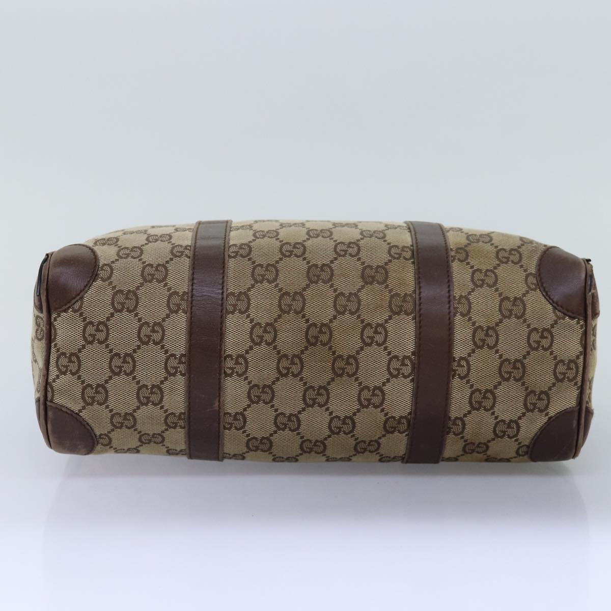 GUCCI GG Canvas Hand Bag Beige 30458 75831