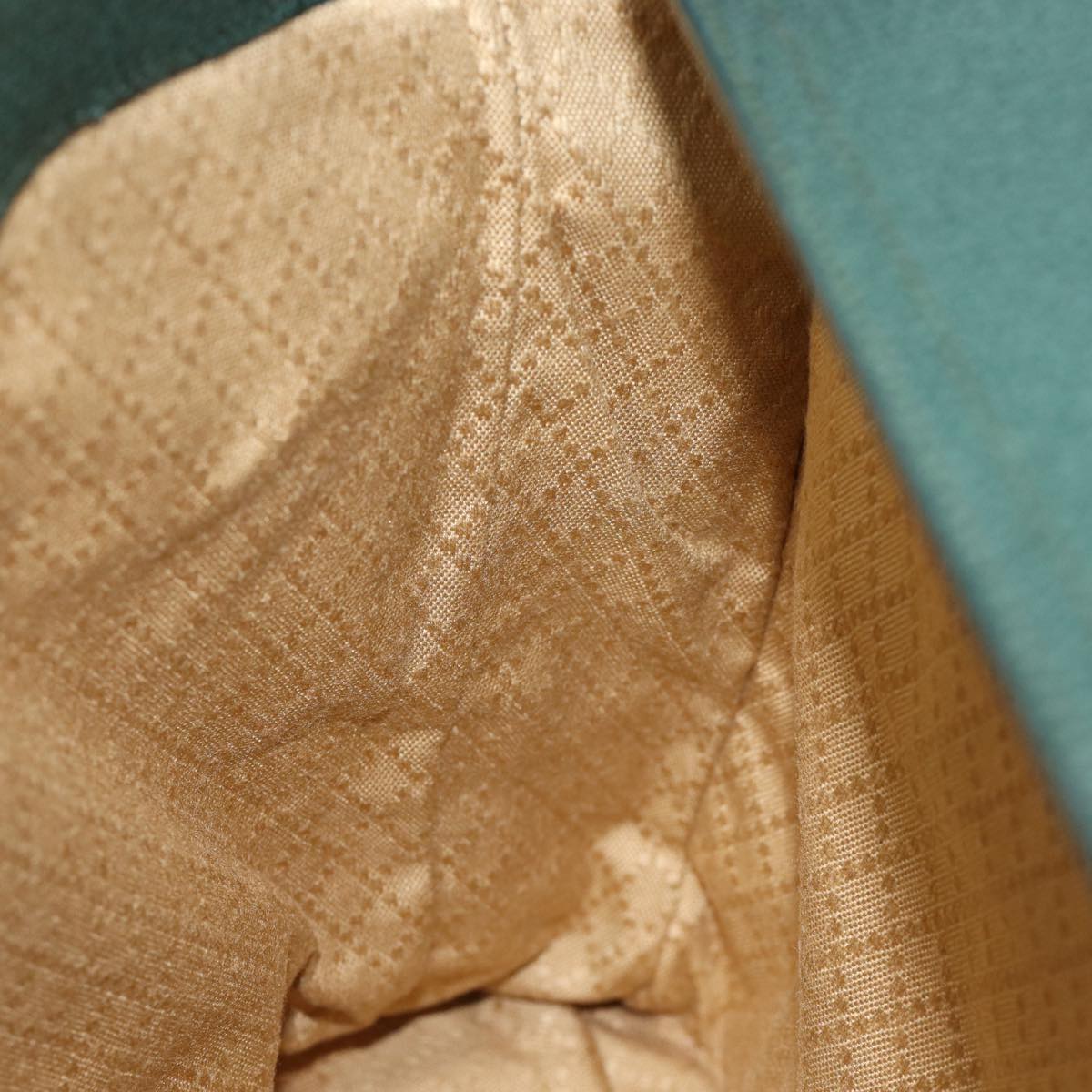 GUCCI Bamboo Tote Bag Suede Leather 2way Khaki 002 2855 0322 0 75836