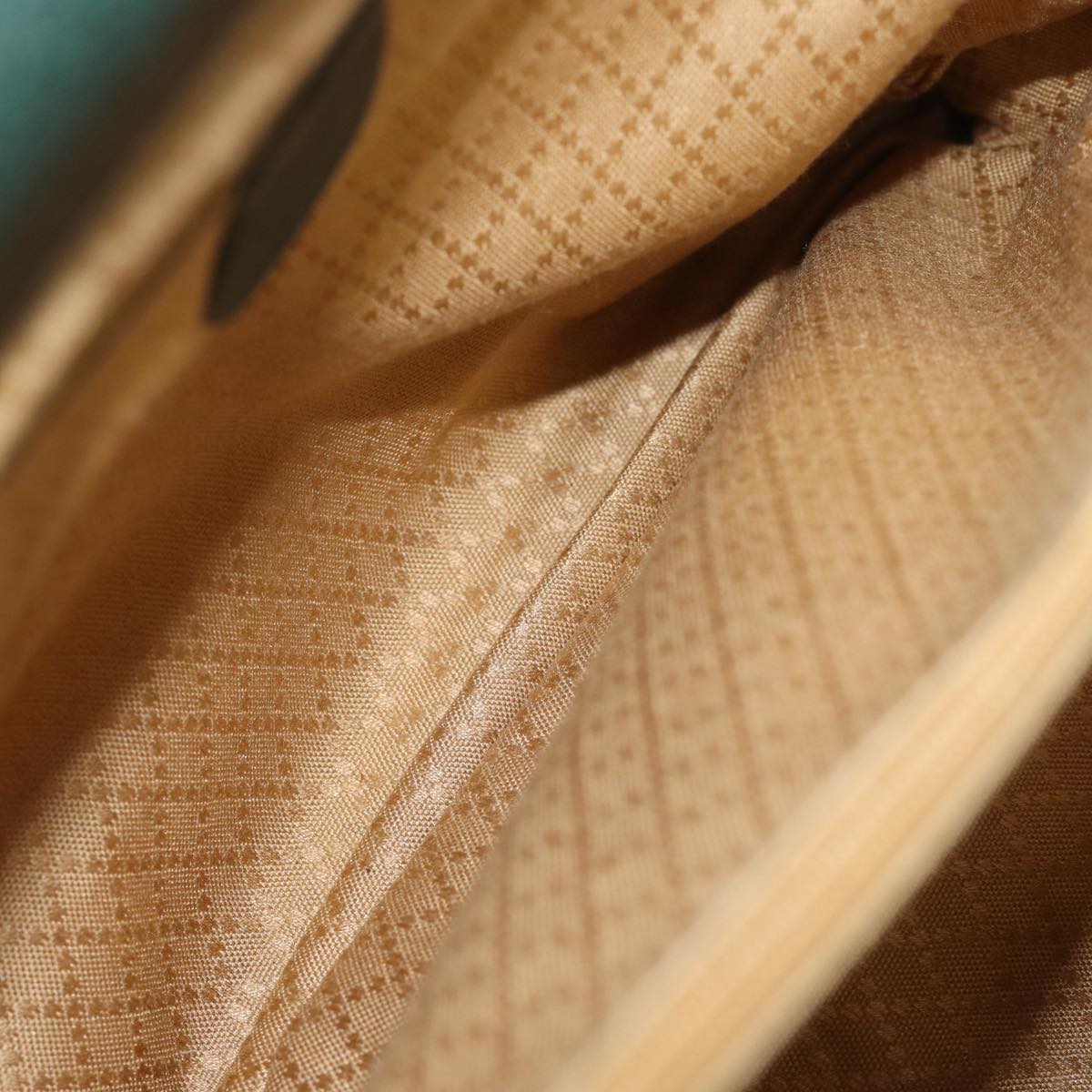 GUCCI Bamboo Tote Bag Suede Leather 2way Khaki 002 2855 0322 0 75836