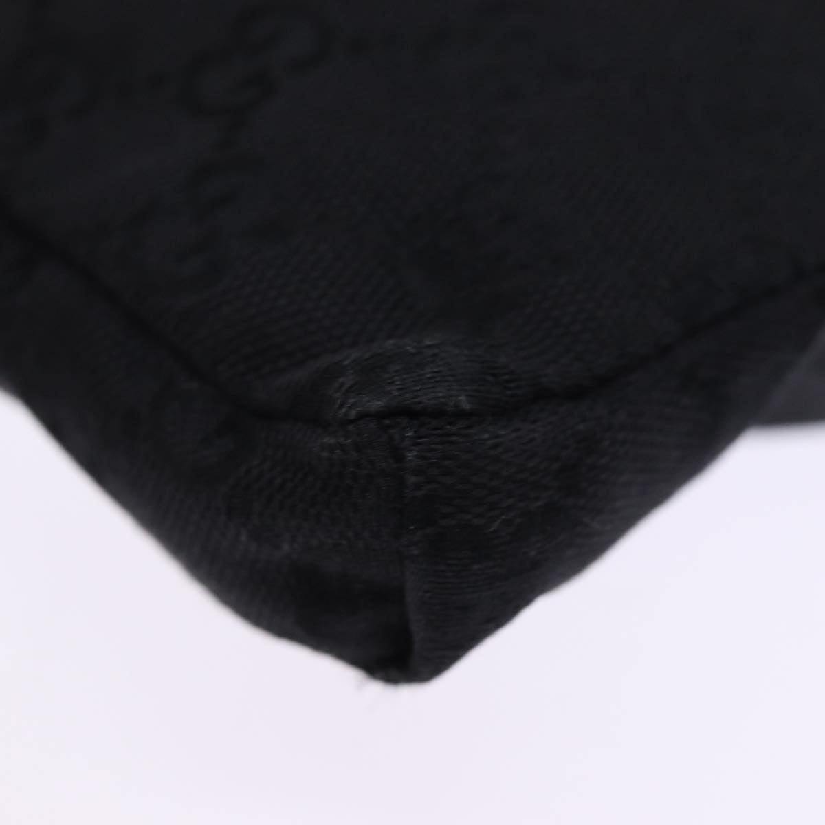 GUCCI GG Canvas Waist bag Black 75886