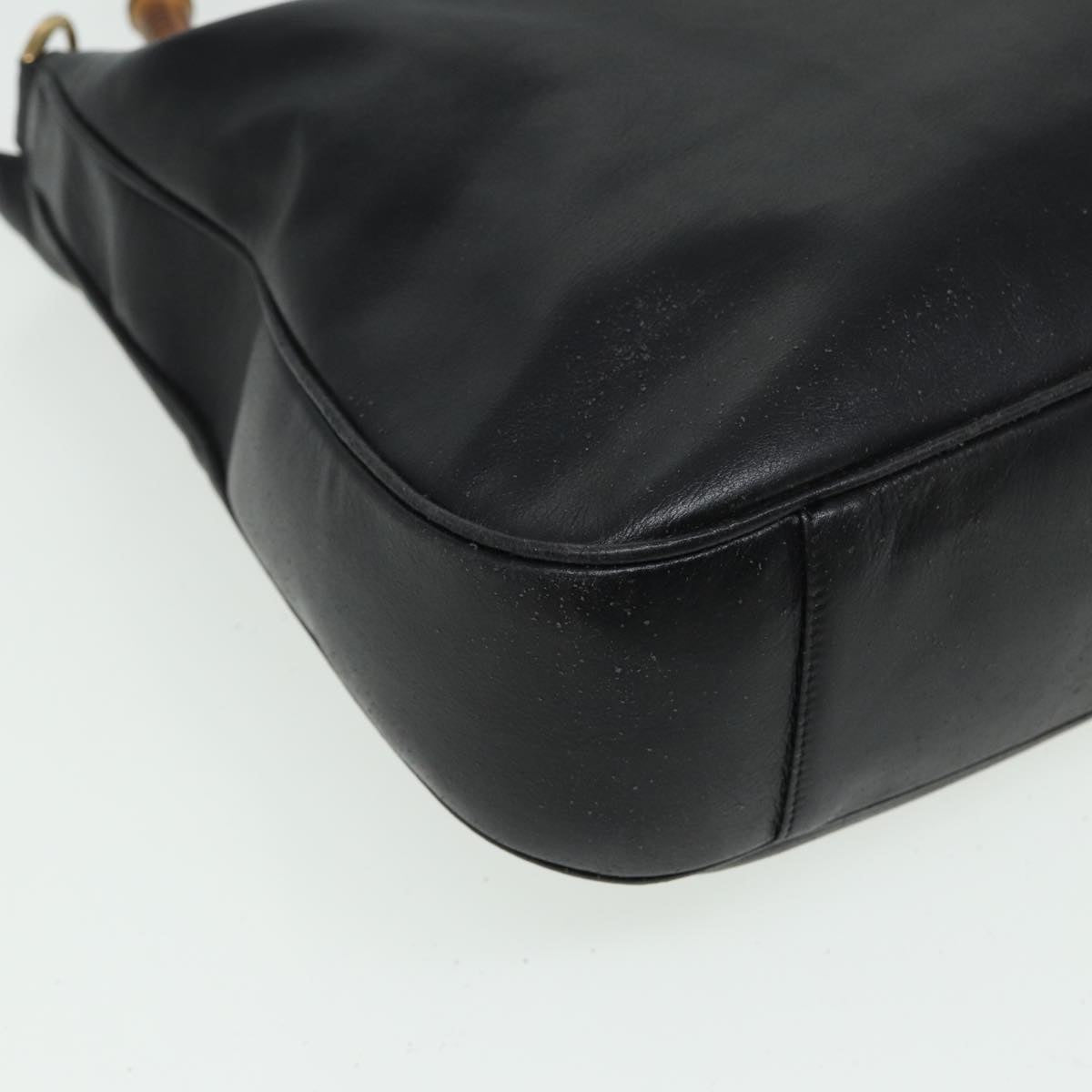 GUCCI Shoulder Bag Leather Black 001 0166 1577 75955