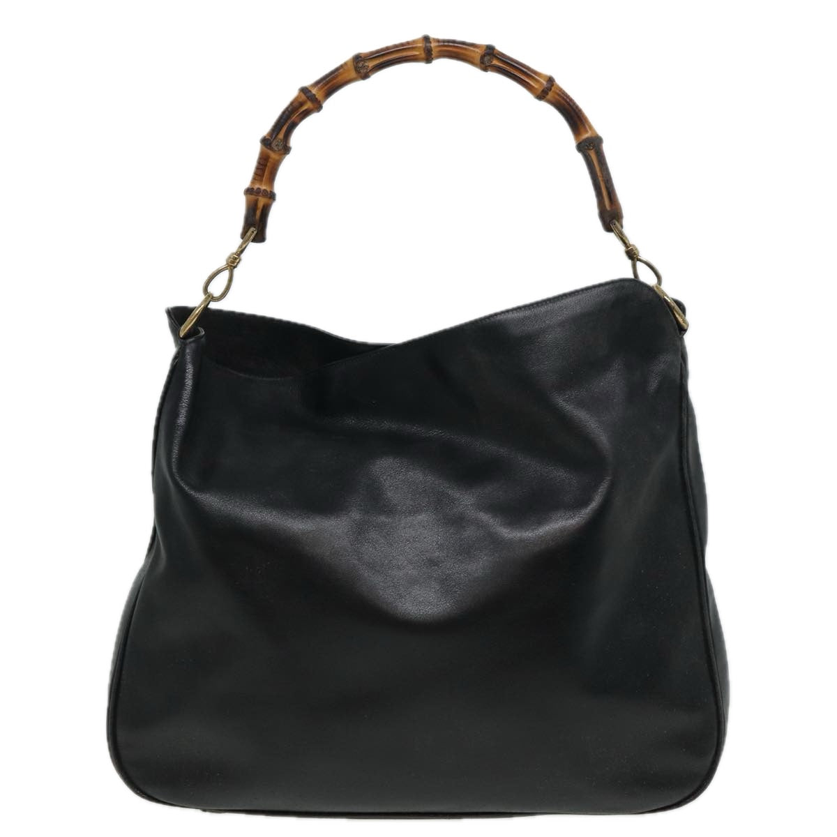 GUCCI Shoulder Bag Leather Black 001 0166 1577 75955