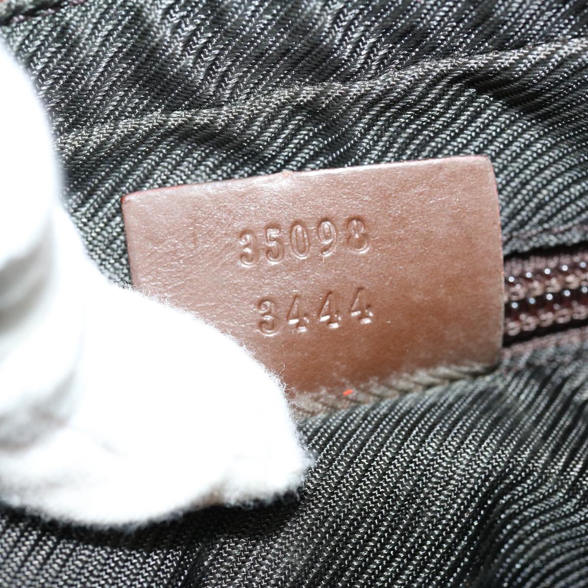 GUCCI GG Canvas Shoulder Bag Beige 35098 75971