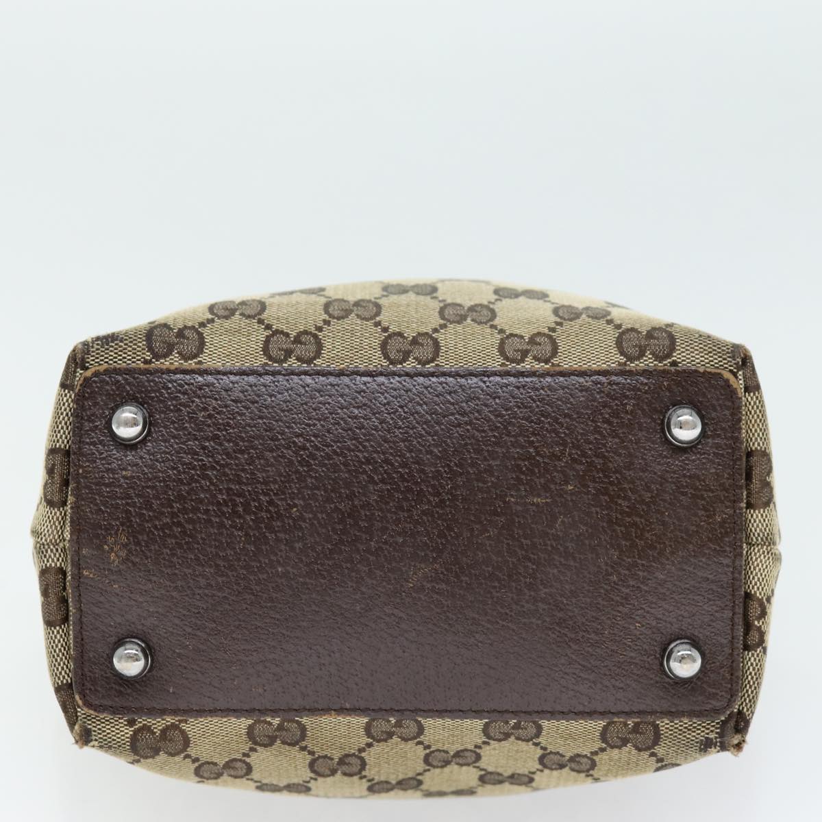 GUCCI GG Canvas Tote Bag Beige 120840 75972