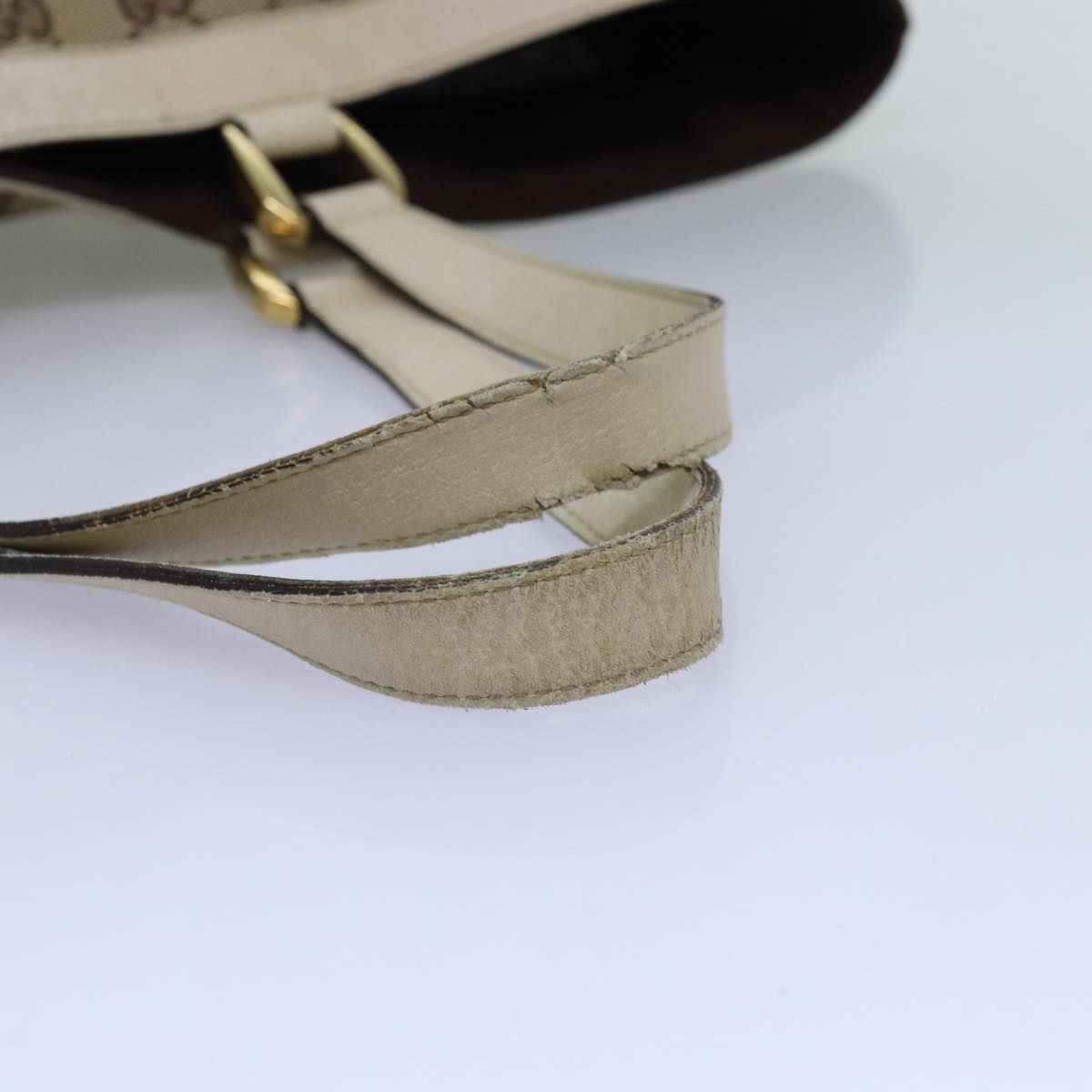 GUCCI GG Canvas Tote Bag Beige 141472 75973