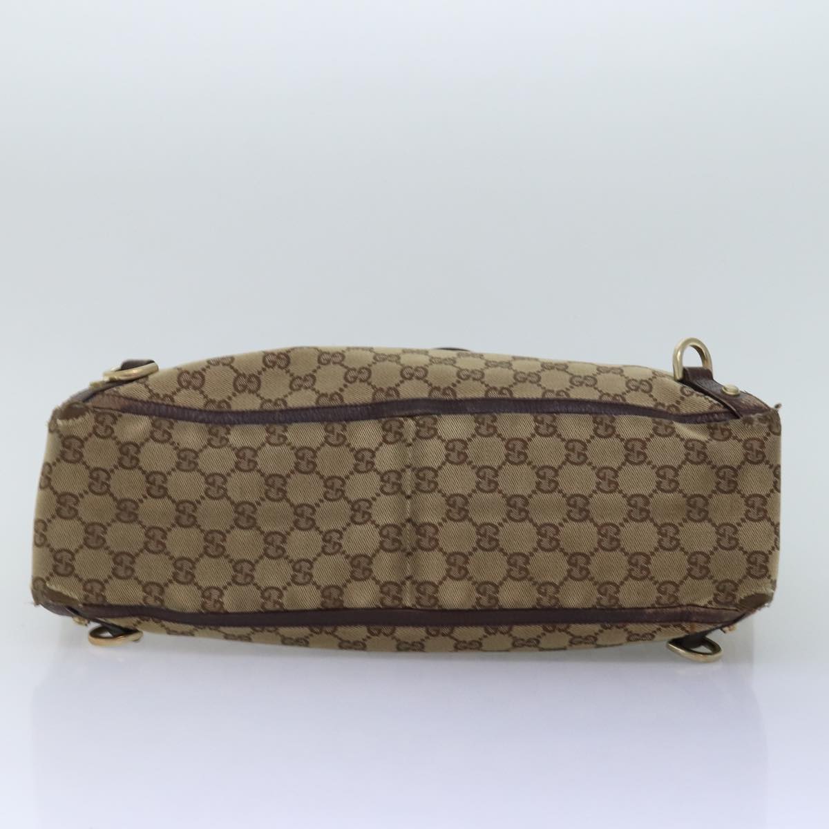 GUCCI GG Canvas Tote Bag Beige 141472 75977