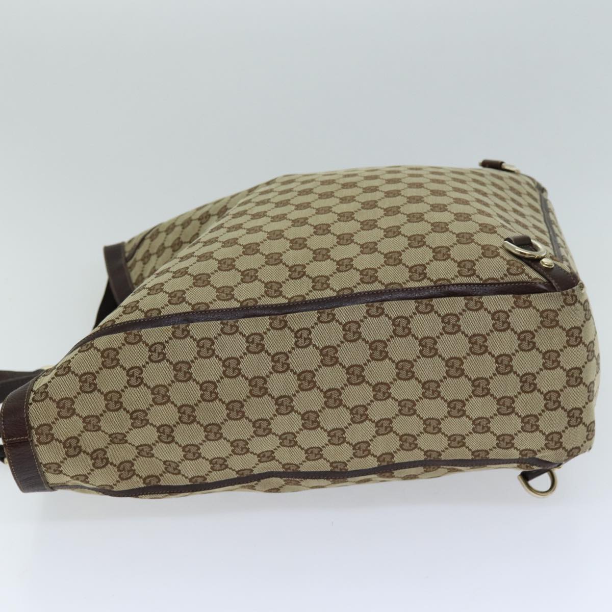 GUCCI GG Canvas Tote Bag Beige 130733 75981