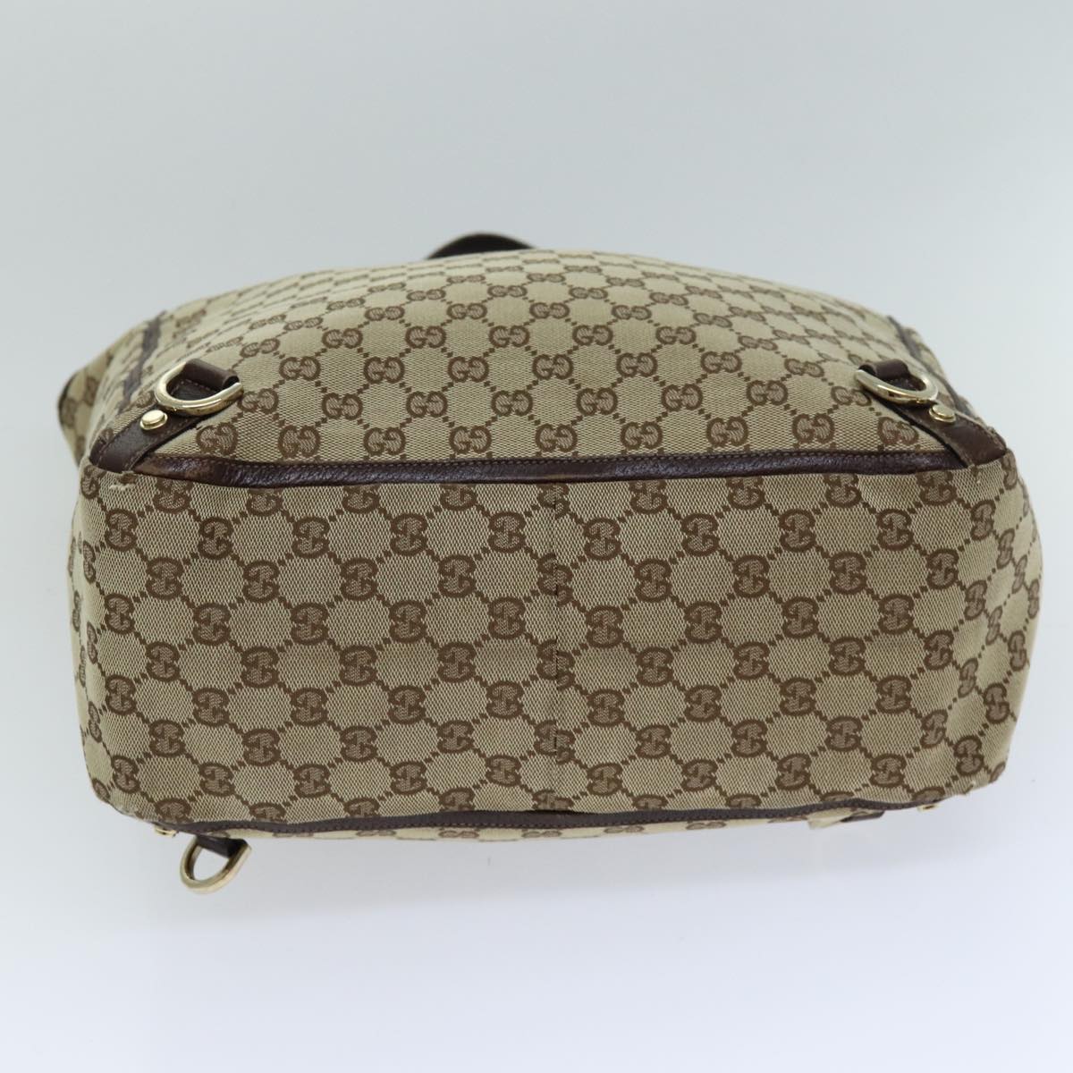 GUCCI GG Canvas Tote Bag Beige 130733 75981