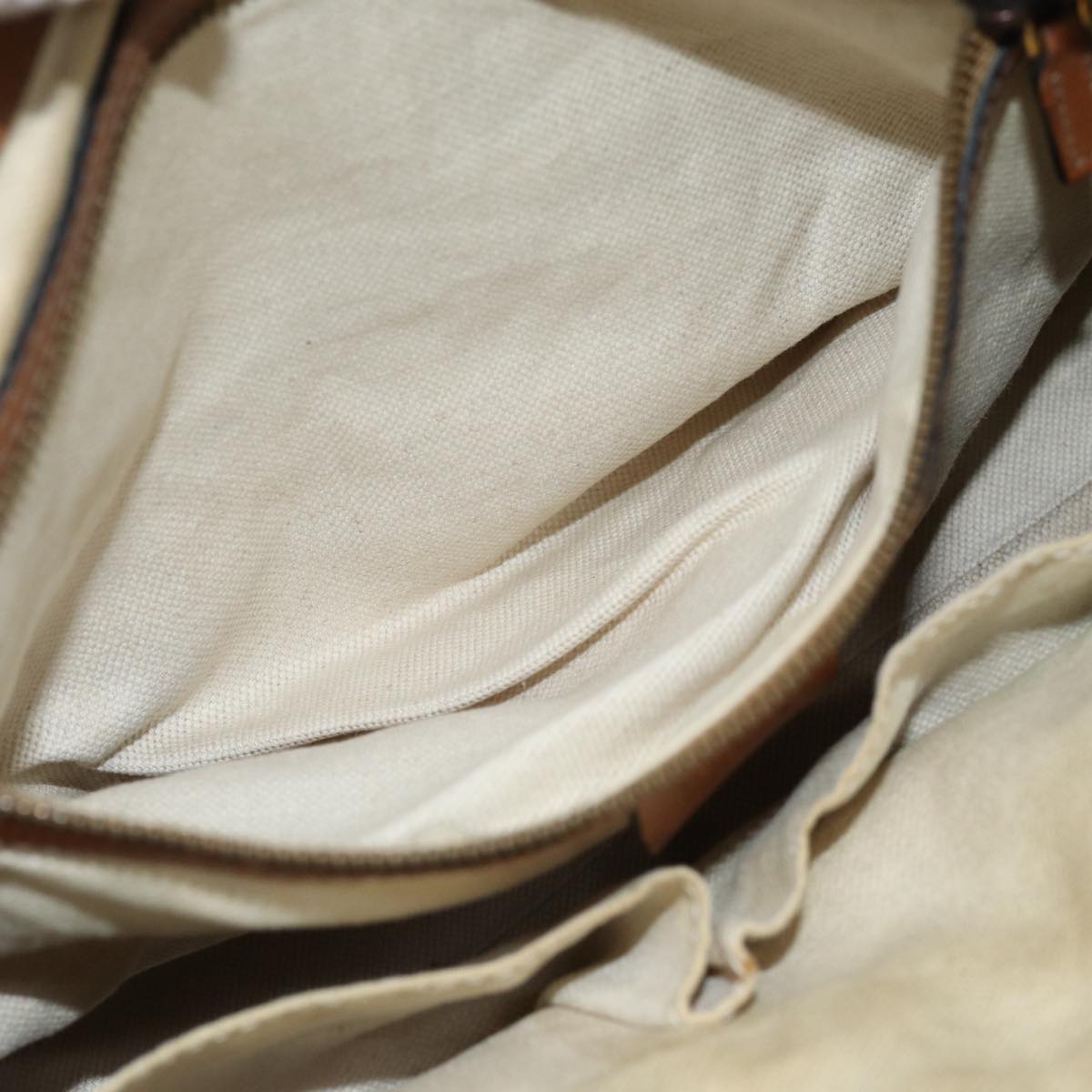 GUCCI GG Canvas Web Sherry Line Hand Bag 2way Beige Red Green 353114 75982