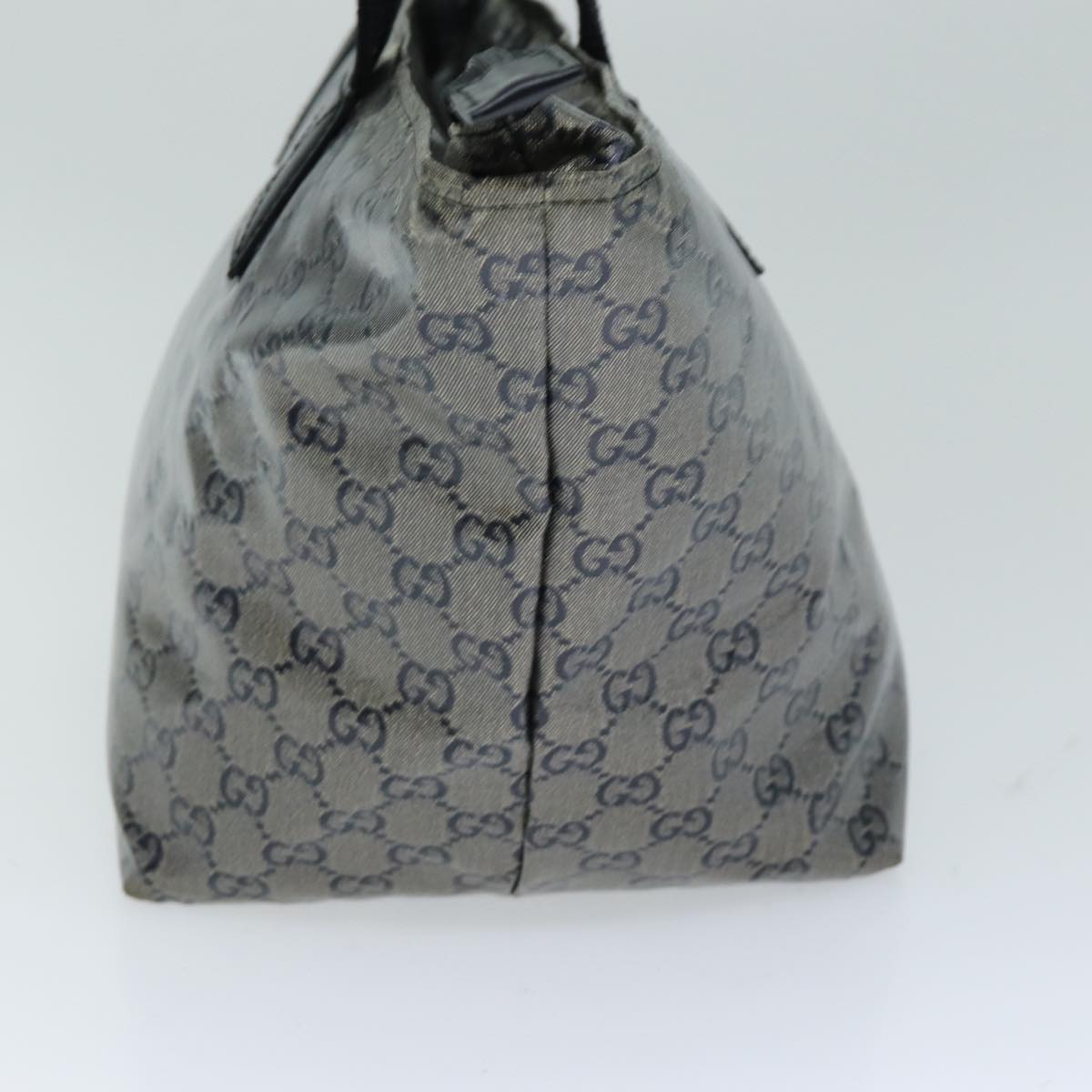 GUCCI GG Crystal Tote Bag Silver 131230 75983