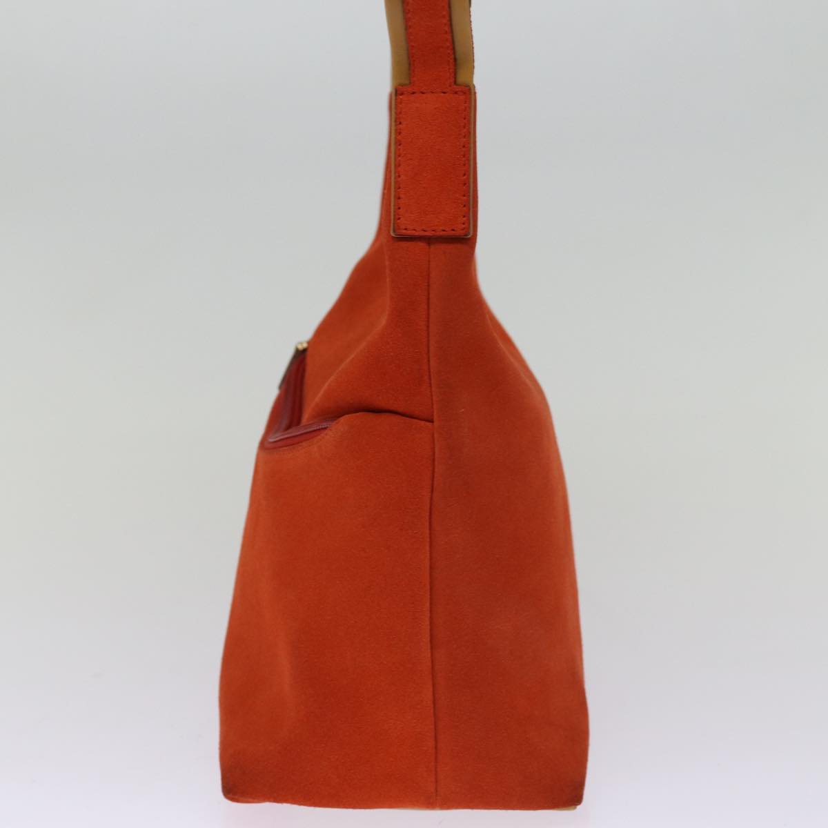 GUCCI Shoulder Bag Suede Orange 001 3386 75992